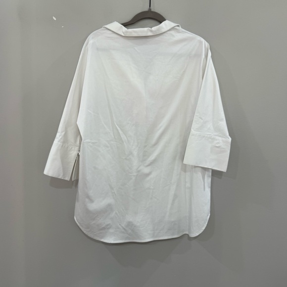 Tuckernuck Blouse Willow Tunic in White - Picture 6 of 7